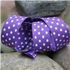 Order  Bias Binding Polka Dots - Purple/White